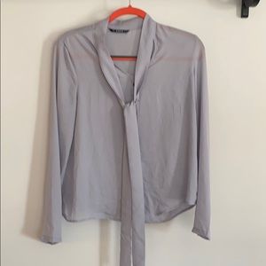 Light blue, long sleeve dress shirt